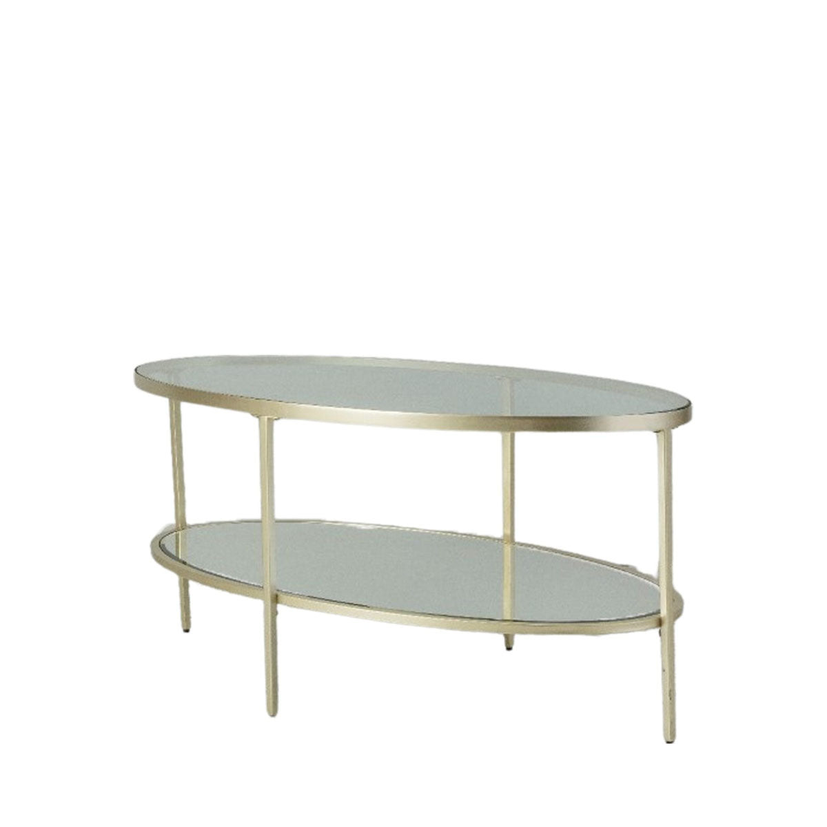 Gallery Direct Hudson Coffee Table Champagne 1120x610x510mm