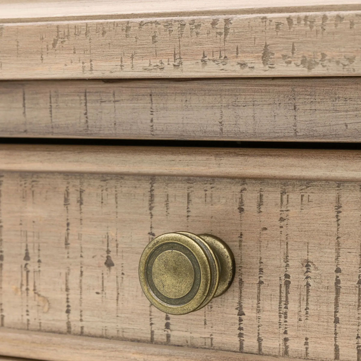 Gallery Direct Vancouver 3 Drawer Bedside 520x450x650mm