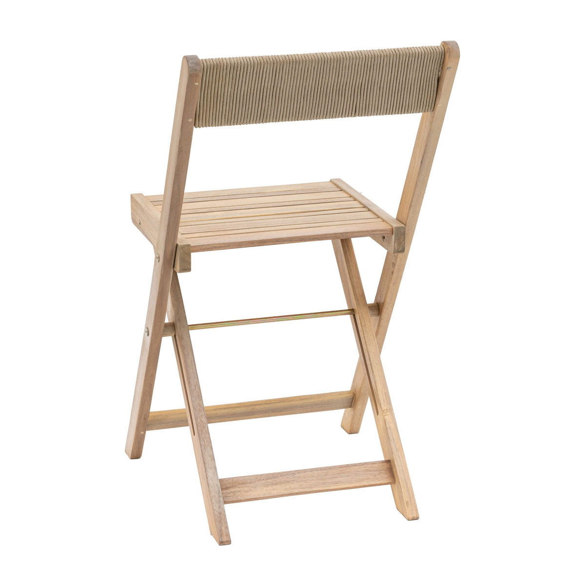 Gallery Direct Lindos Folding Chair Natural (2pk)