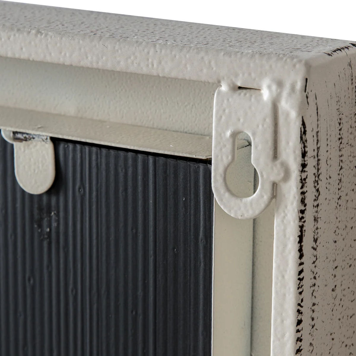 Gallery Direct Chatham Outdoor Mirror White 1050x400mm