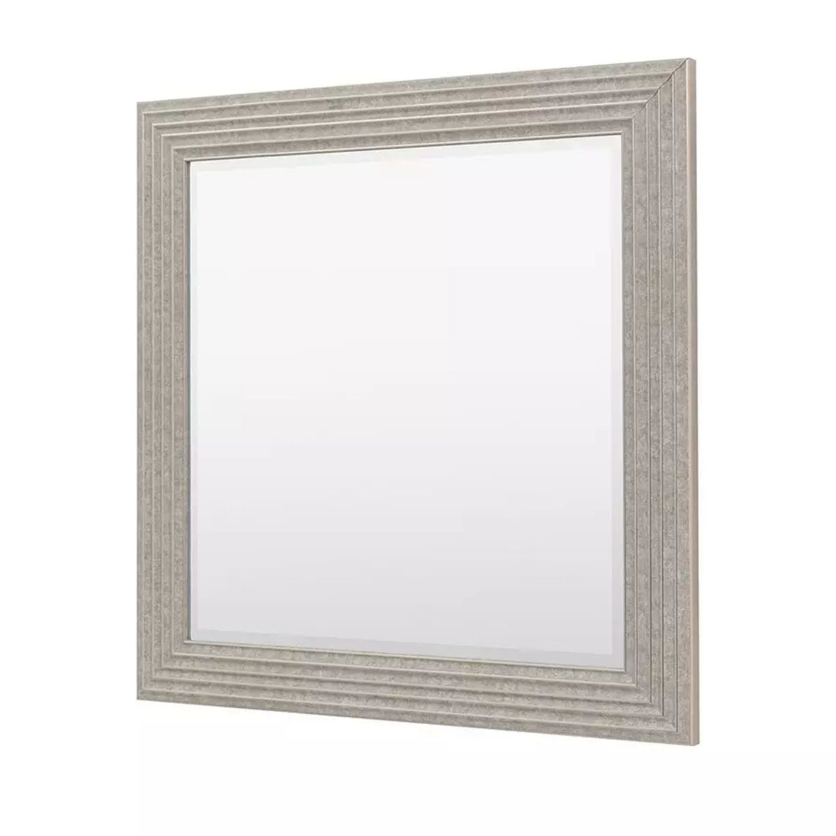 Gallery Direct Whitechapel Square Mirror Silver 870x870mm