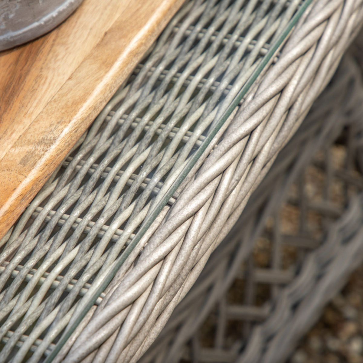 Gallery Direct Menton Chaise Set Stone