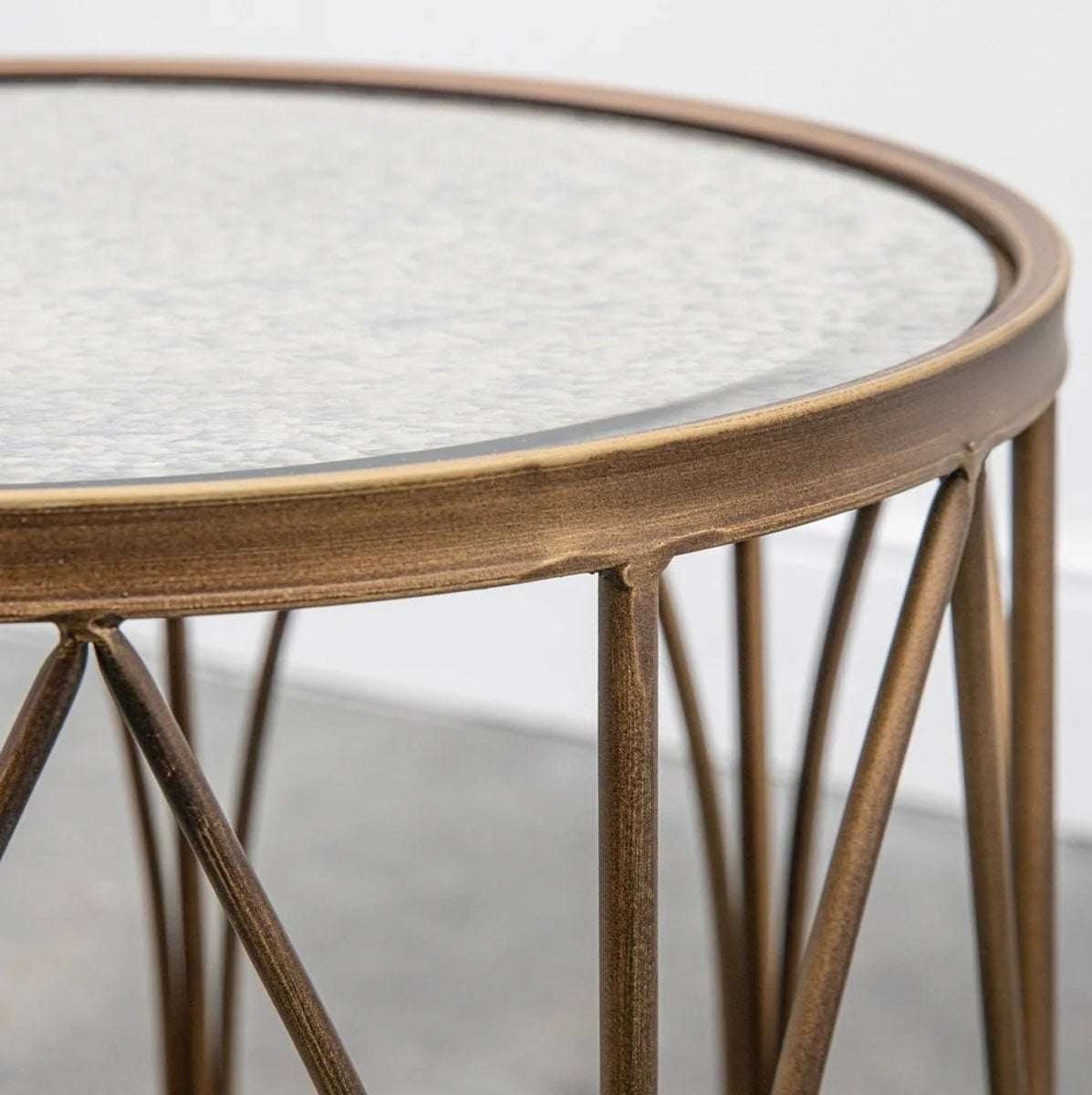 Gallery Direct Highgate SideTable 400x400x600mm