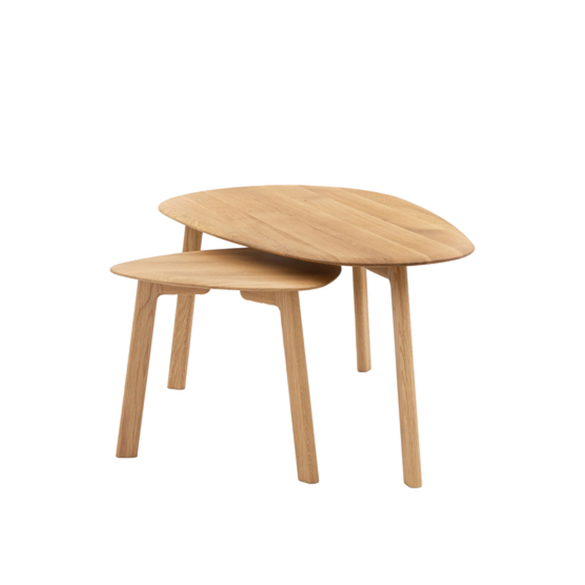 Gallery Direct Madrid Coffee Table Nest 1100x600x450mm