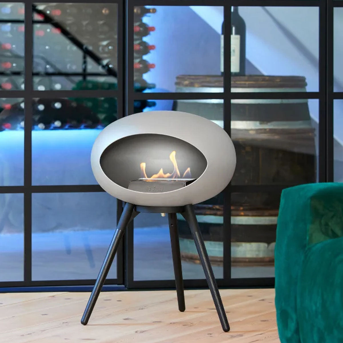 Le Feu Ground Wood Low - Nickel