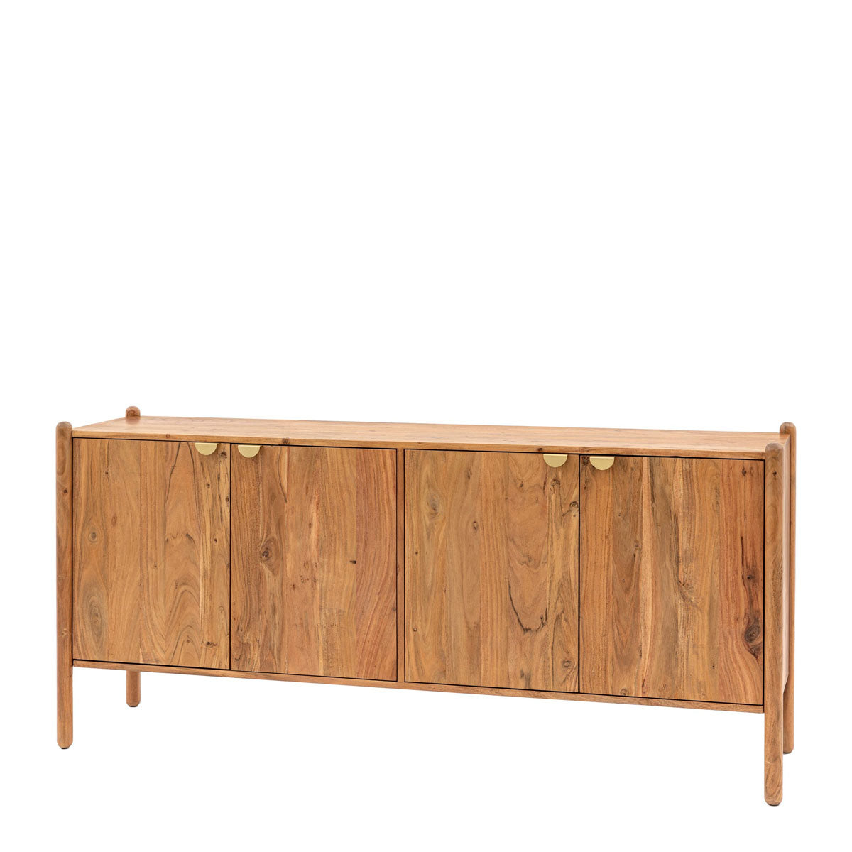 Gallery Direct Cannes 4 Door Sideboard 1750x450x800mm