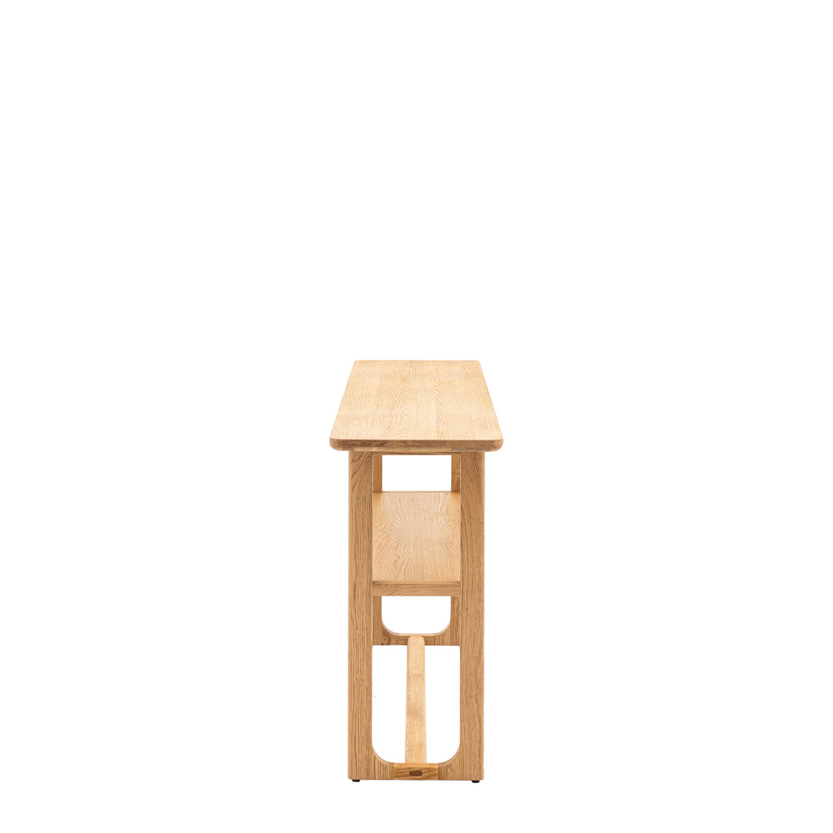 Gallery Direct Craft Console Table Natural 1400x380x800mm