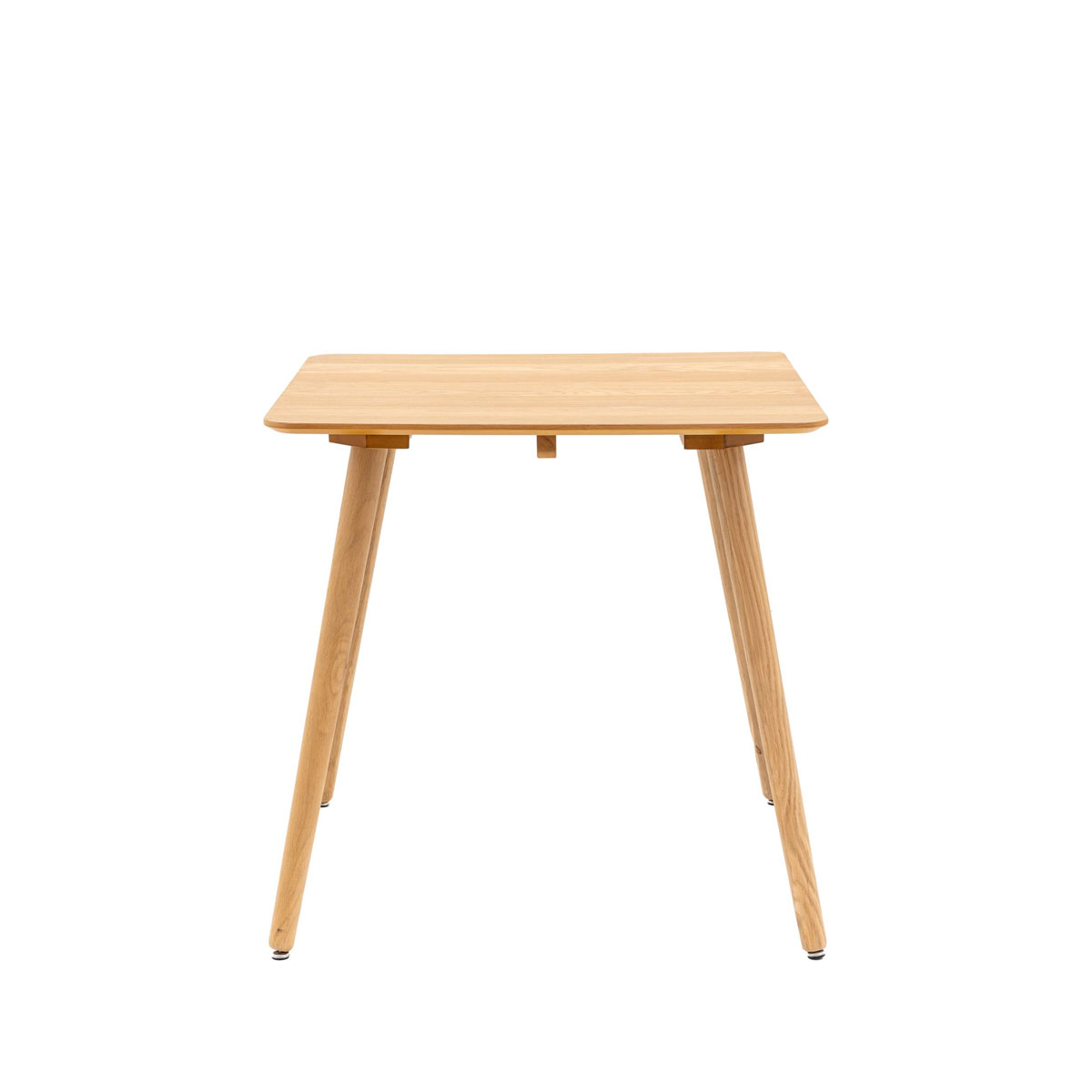 Gallery Direct Hatfield Square Dining Table Natural 770x770x750mm