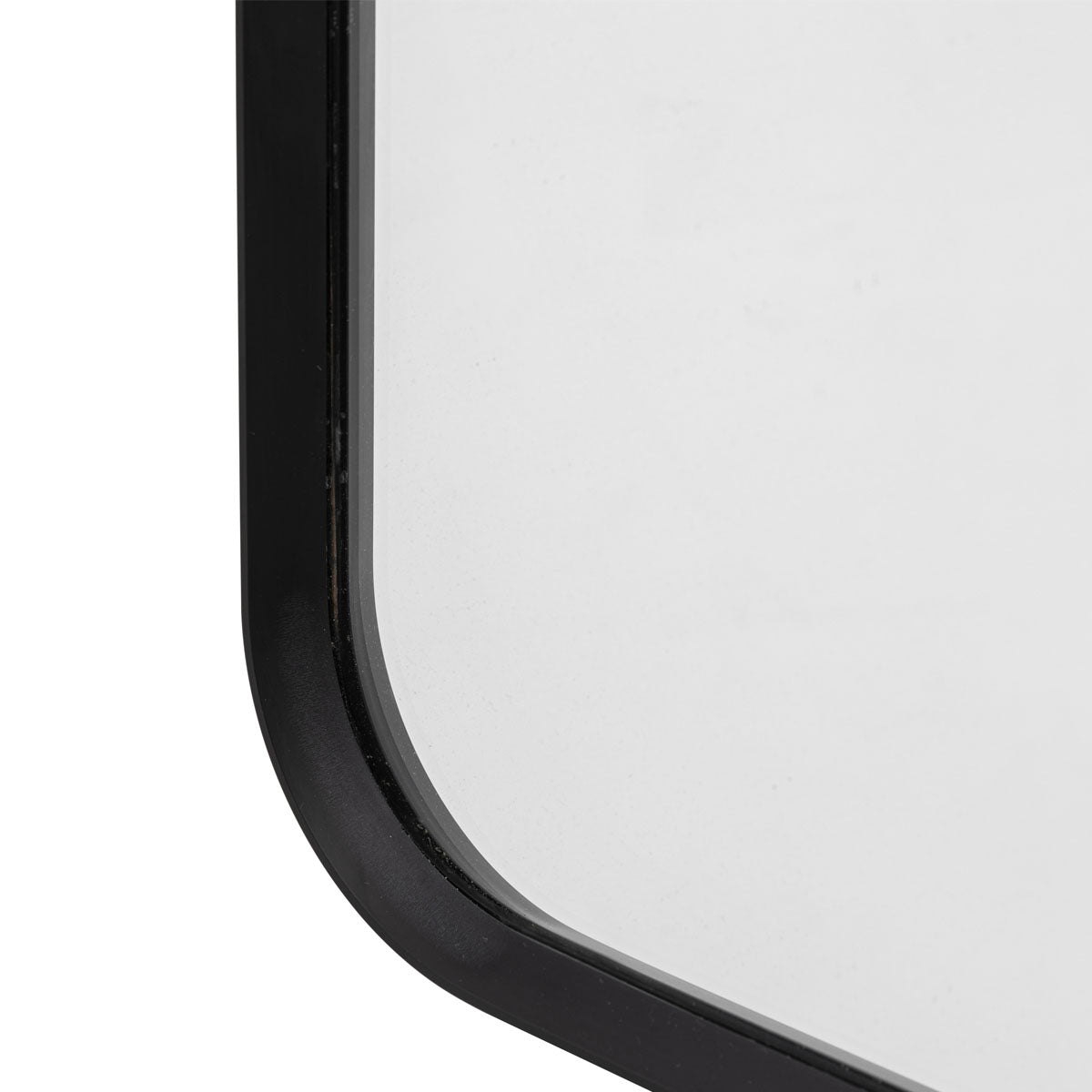 Gallery Direct Holworth Arch Mirror Black 900x35x1800mm