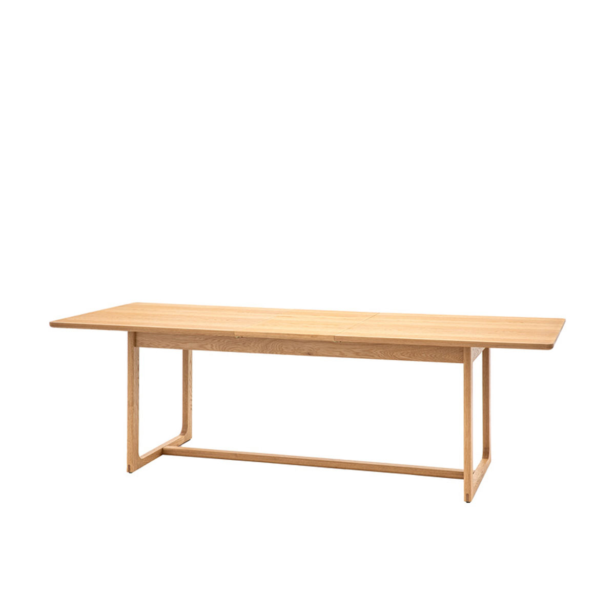 Gallery Direct Craft Ext Dining Table Natural 2000/2500x950x750mm