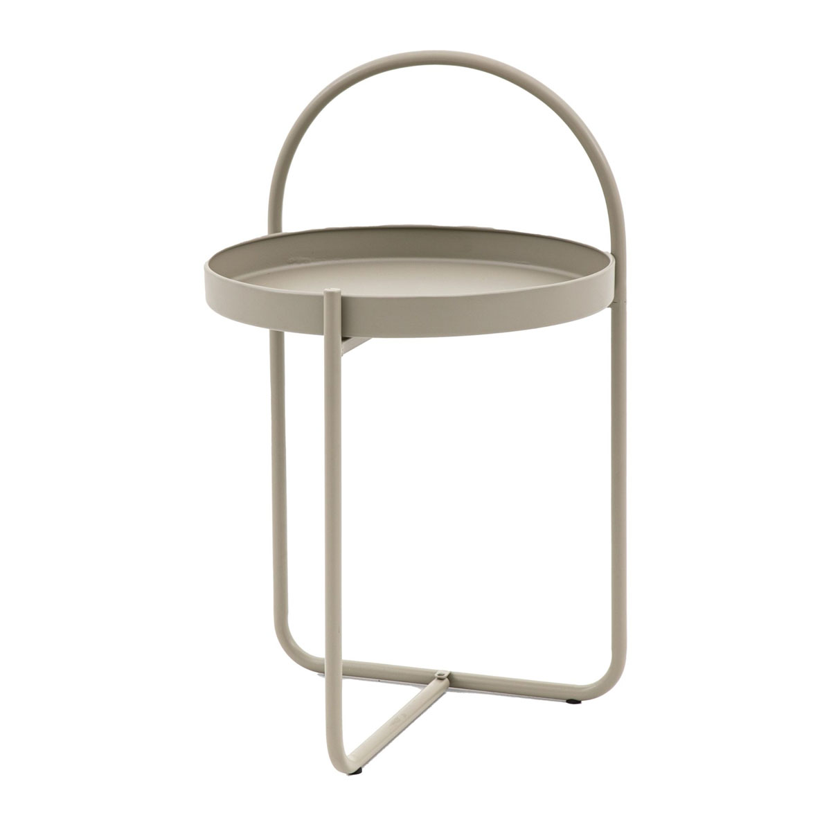 Gallery Direct Melbury Side Table Latte 400x400x660mm