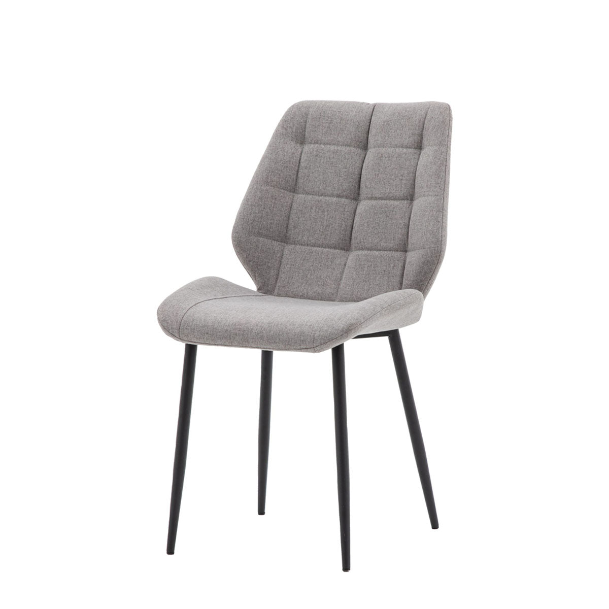 Gallery Direct Manford Dining Chair Light Grey (2pk)