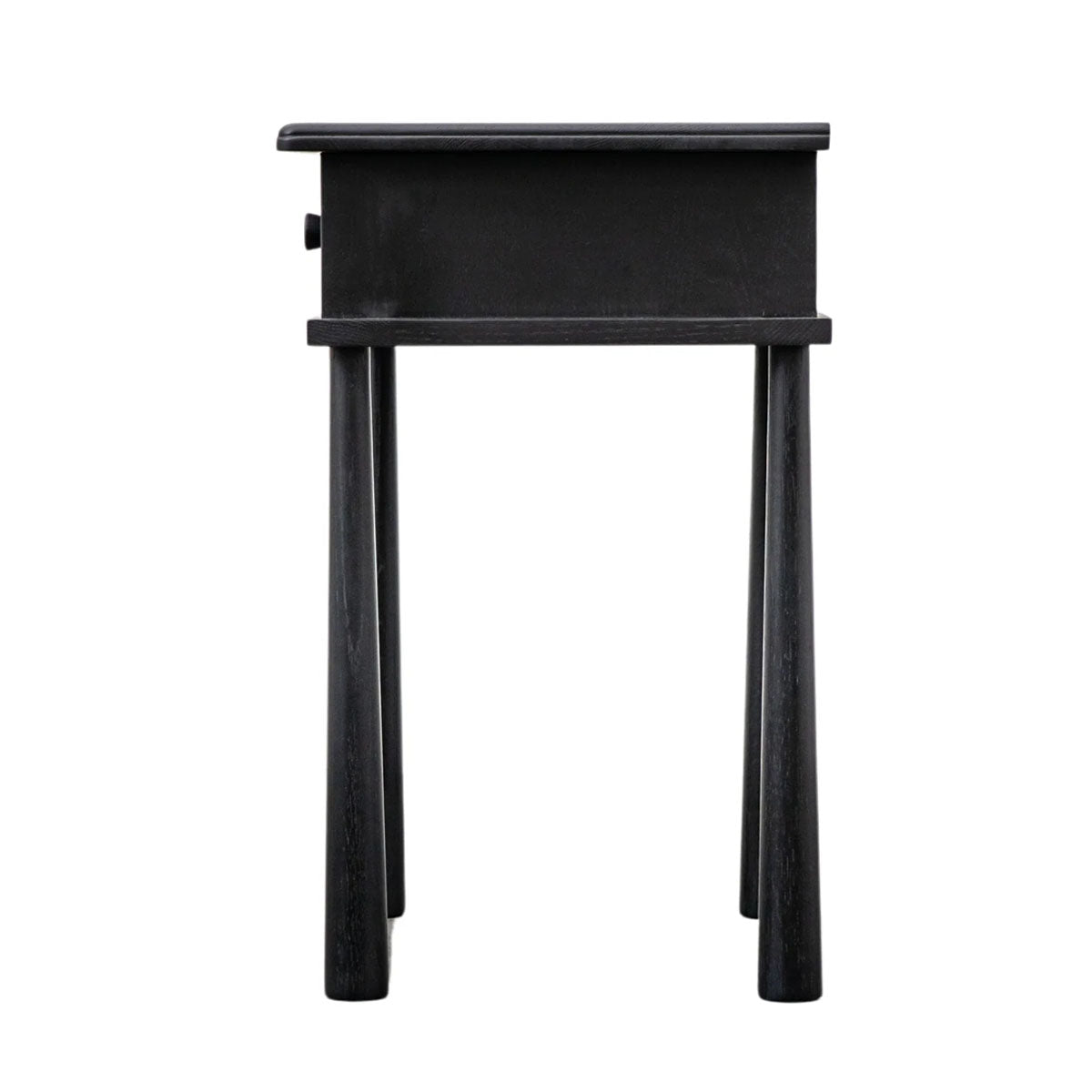Gallery Direct Wycombe 1 Drawer Bedside Black 500x400x635mm