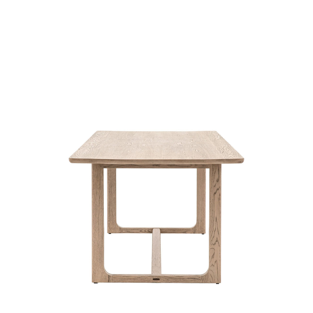 Gallery Direct Craft Ext Dining Table Smoked 2000/2500x950x750mm