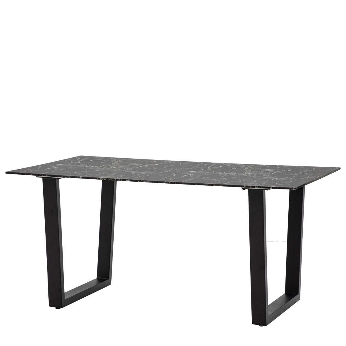 Gallery Direct Davidson Dining Table Black Effect 1600x900x750mm