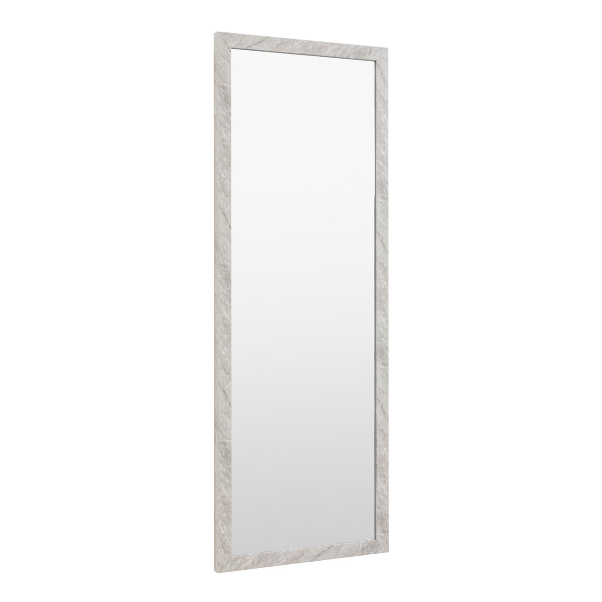 Gallery Direct Romano Leaner Mirror Marbled White 570x1570mm