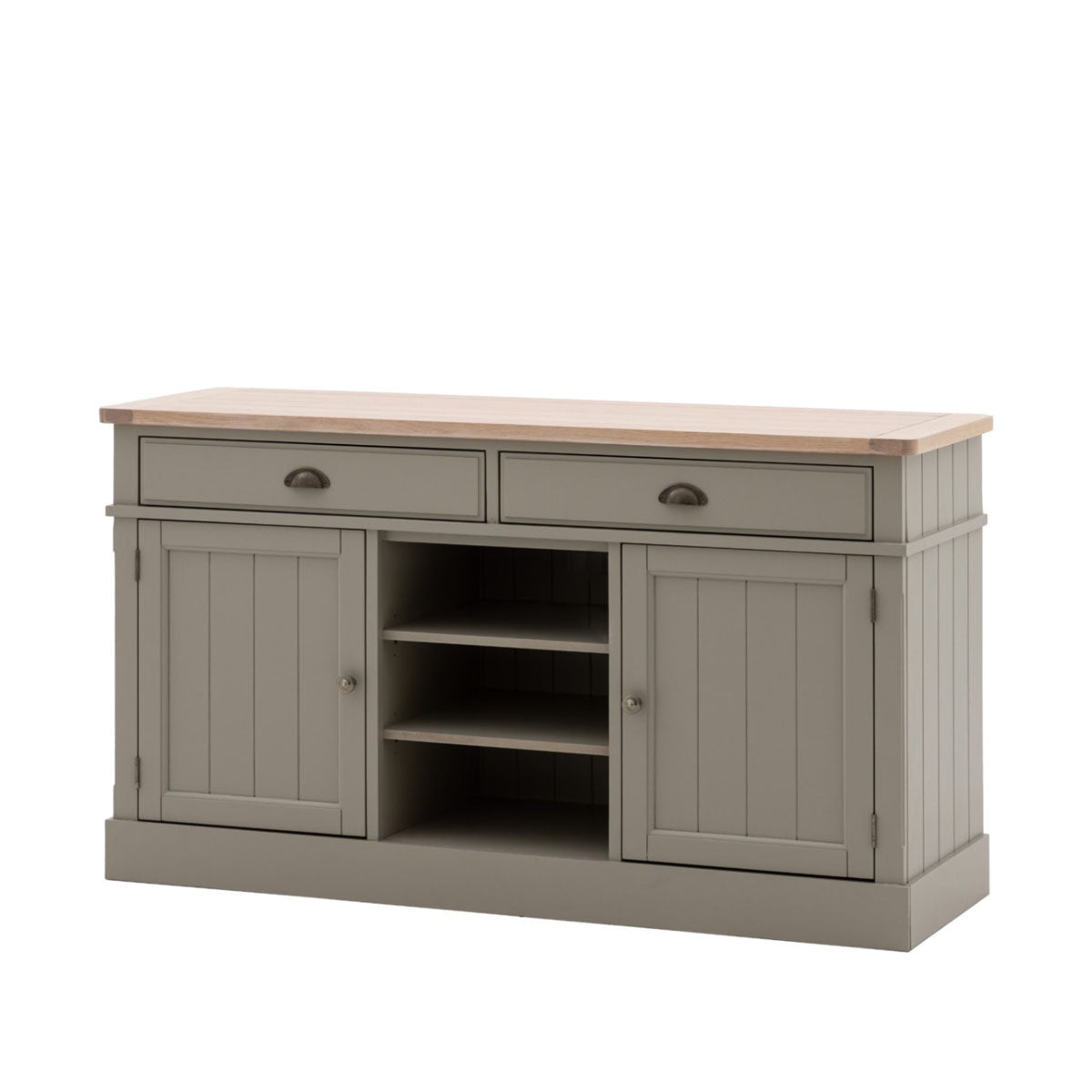 Gallery Direct Eton 2 Door/2 Drawer Sdbrd Prairie 1400x450x800mm