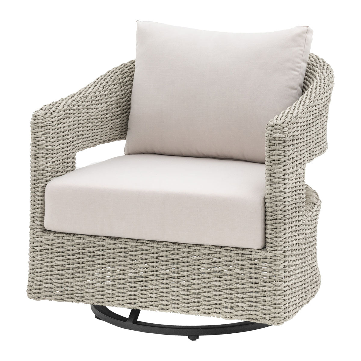 Gallery Direct Hvar Swivel Chair 800x850x800mm