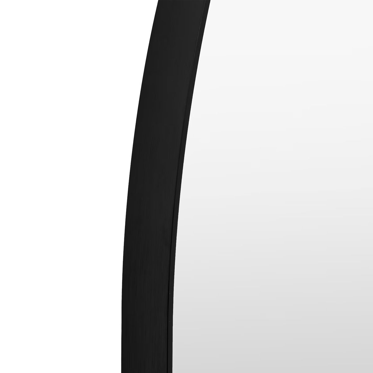 Gallery Direct Holworth Overmantle Mirror Black 900x1100mm