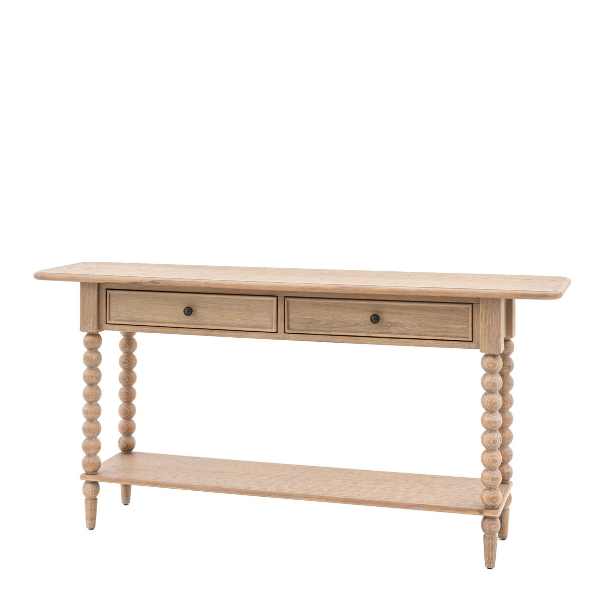 Gallery Direct Artisan 2 Drawer Console Table 1650x400x800mm