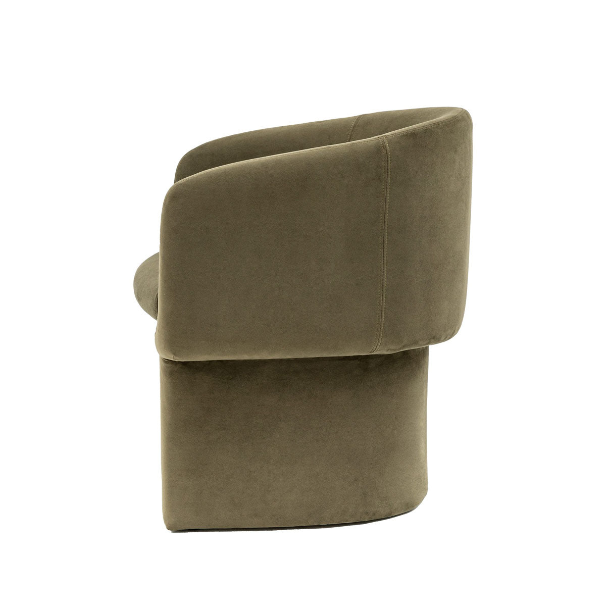 Gallery Direct Holm Dining Chair Moss Green 640x620x760mm