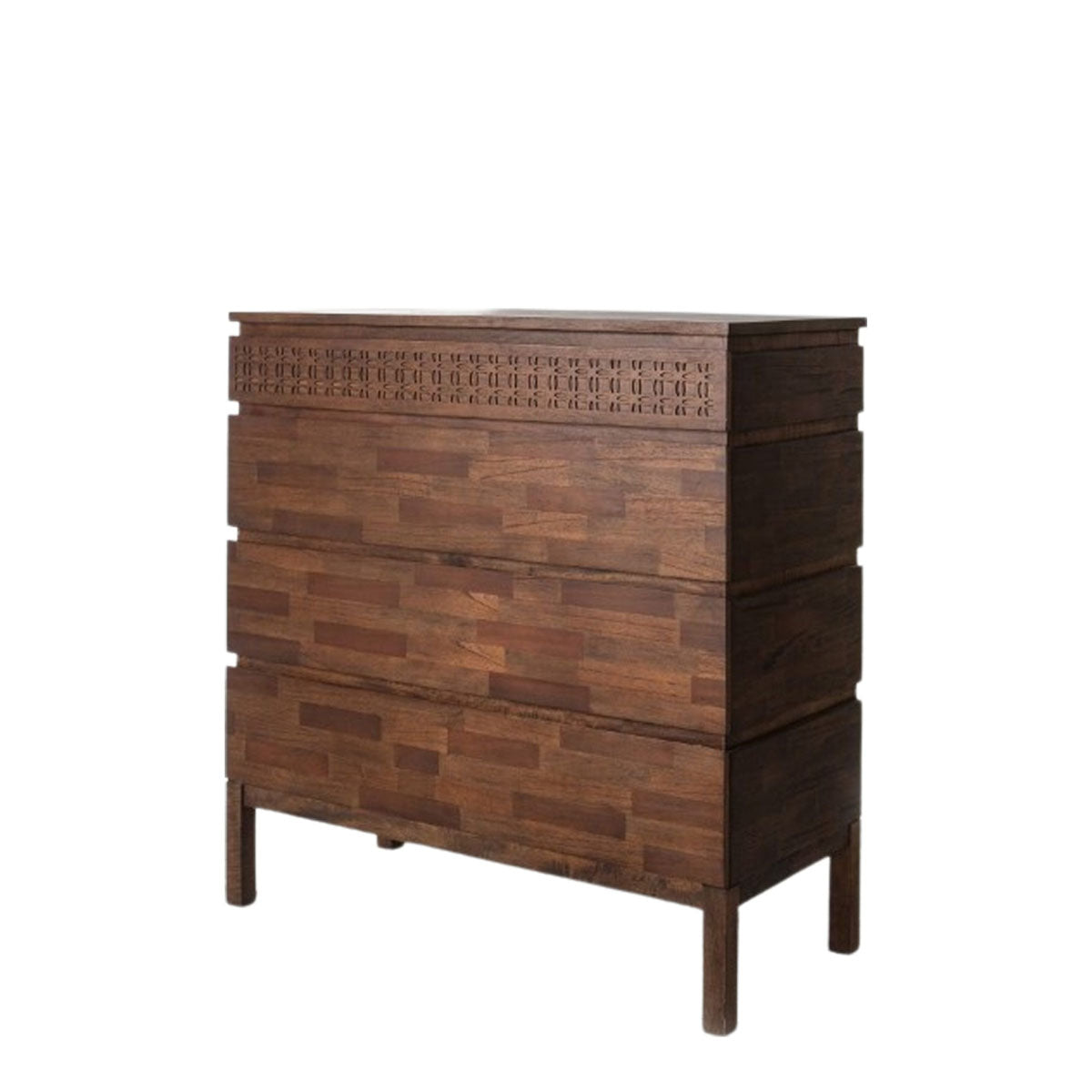Gallery Direct Boho Retreat 4 Drawer Chest 1000x460x1040mm