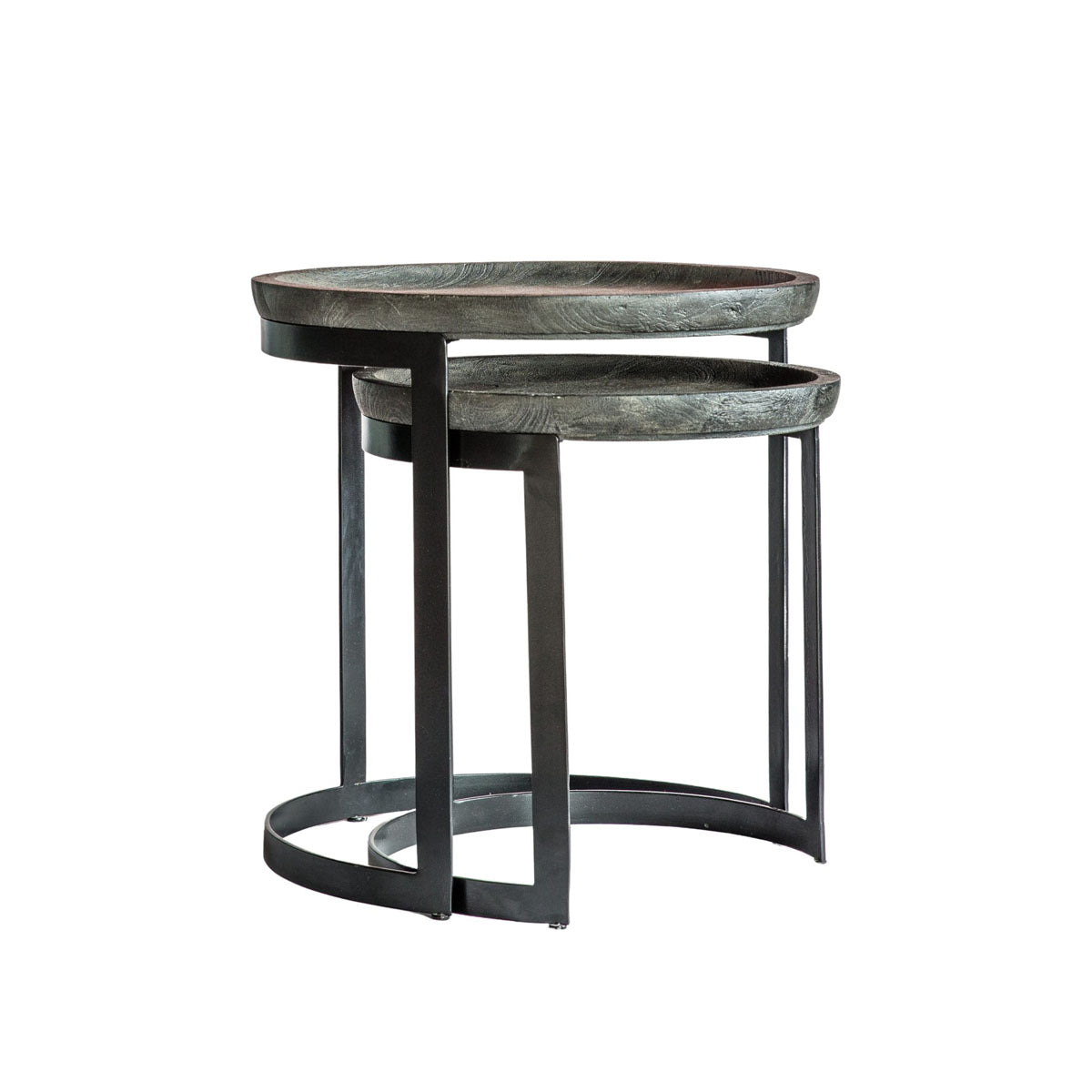 Gallery Direct Ottawa Nest of 2 Tables 480x480x500mm