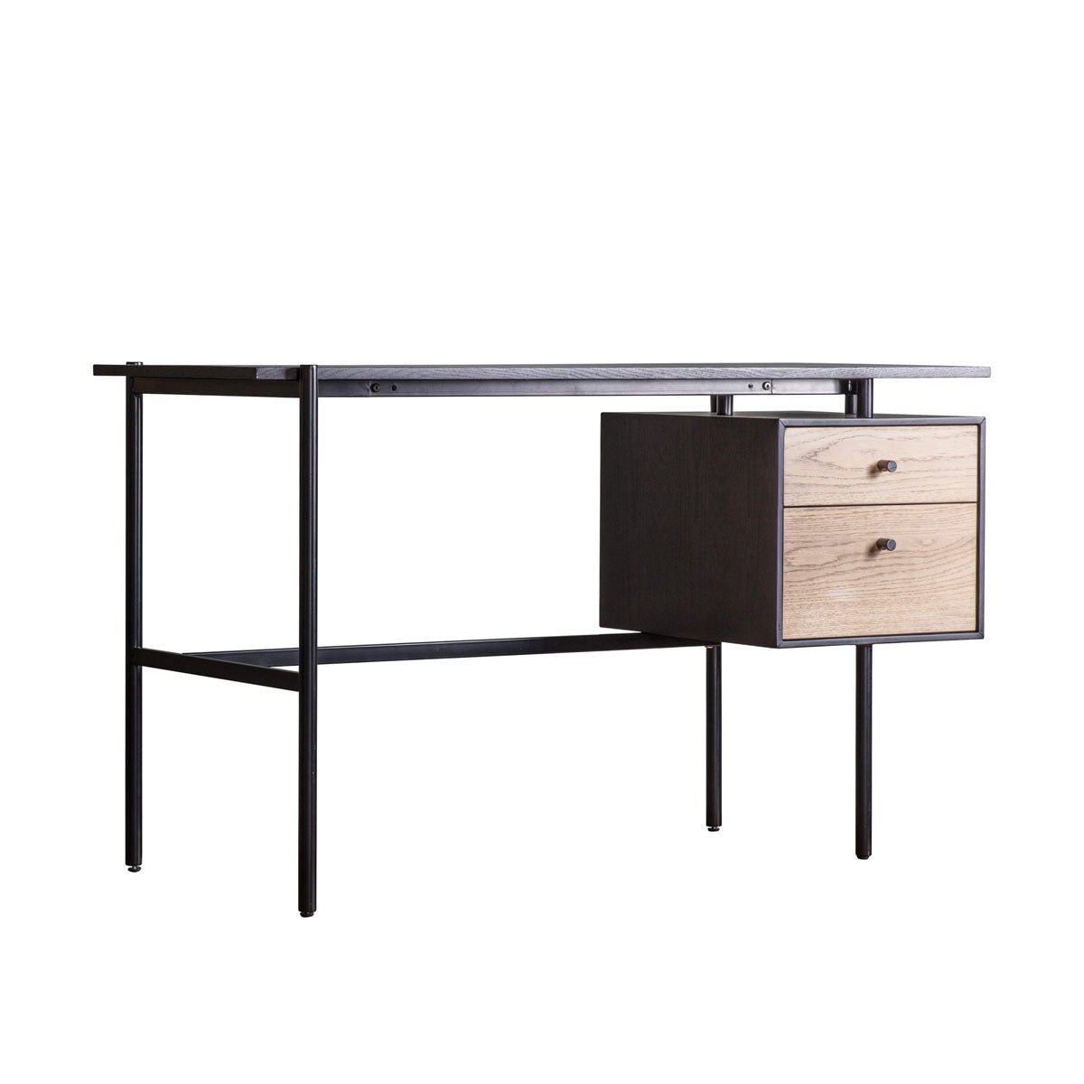 Gallery Direct Carbury 2 Drawer Desk 1300x500x750mm
