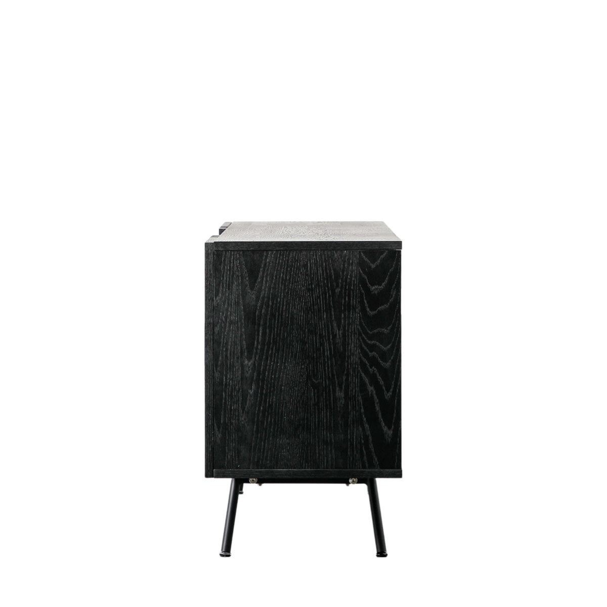 Gallery Direct Holsen Sideboard Black 1600x420x700mm