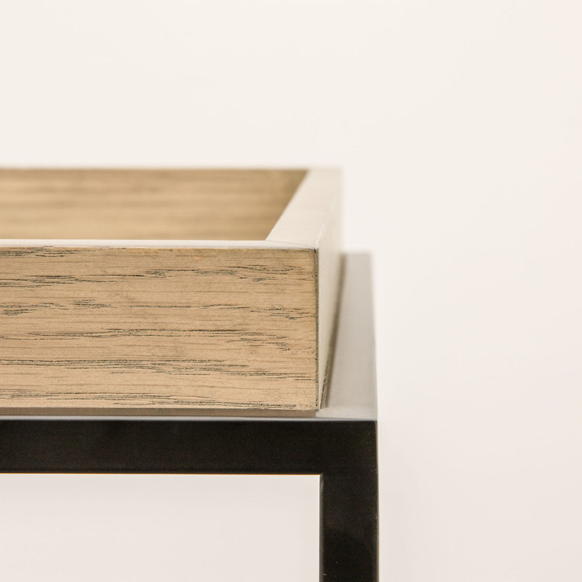 Gallery Direct Forden Tray Side Table Grey 550x550x600mm