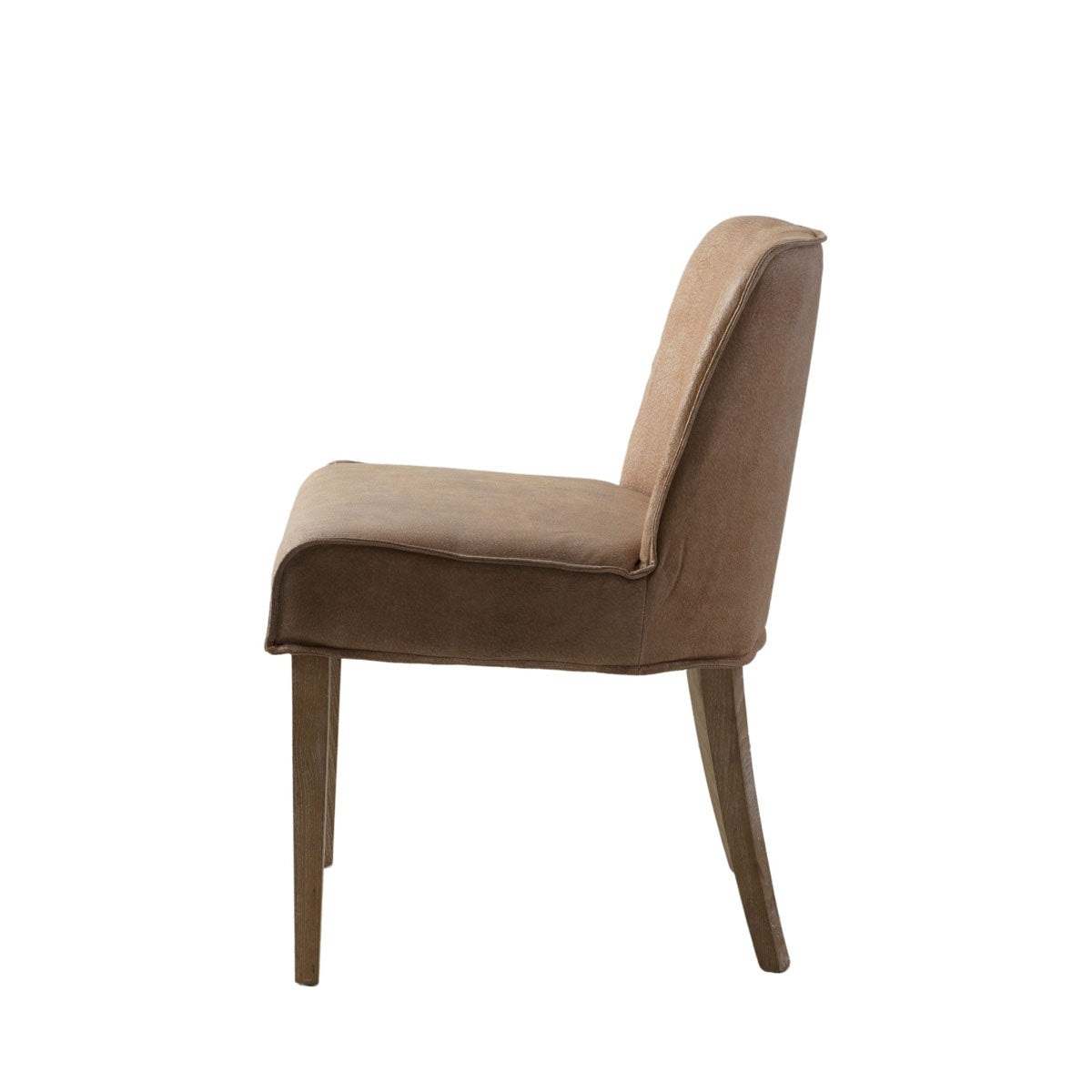 Gallery Direct Tarnby Chair Brown Leather (2pk)