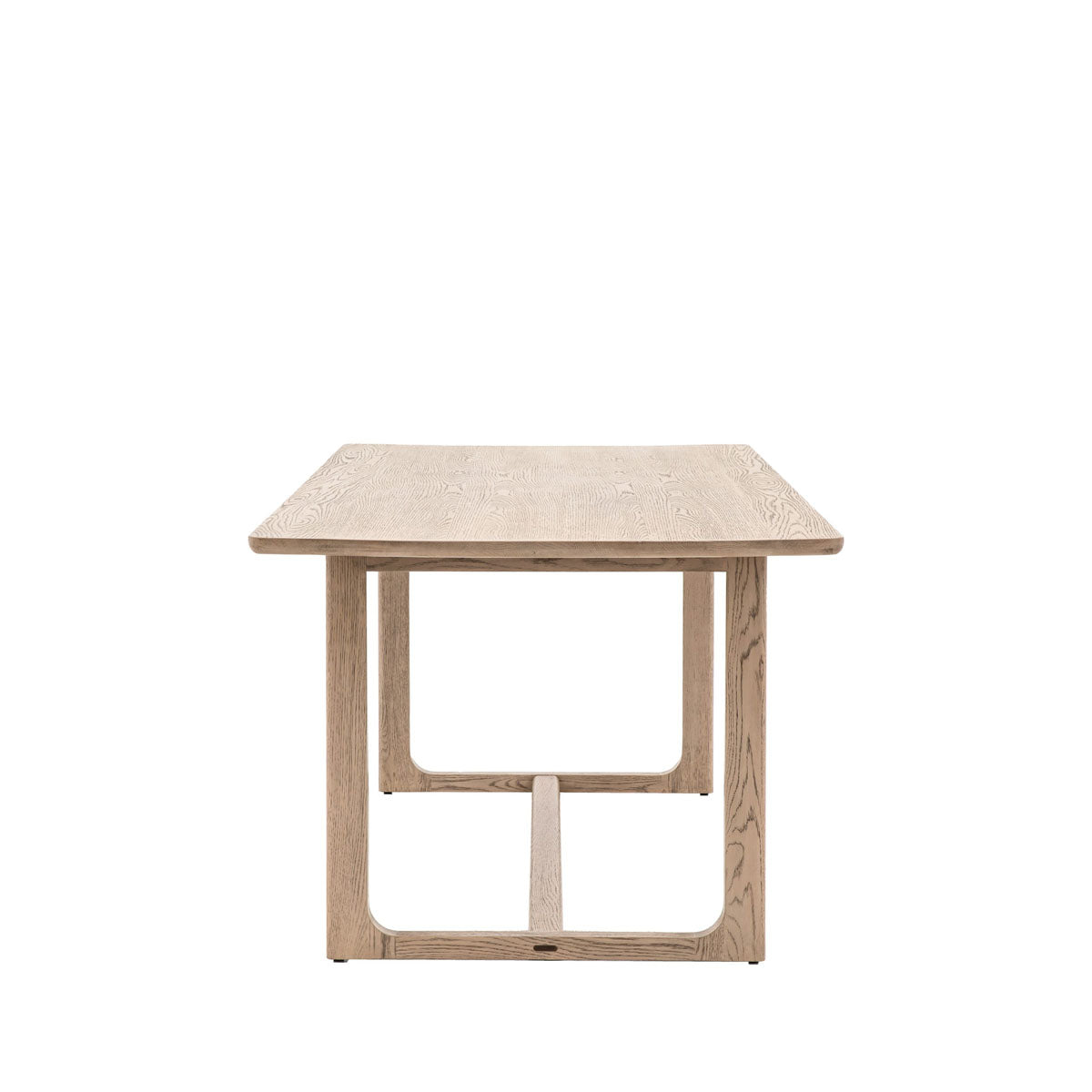 Gallery Direct Craft Dining Table Smoked 1800x950x750mm