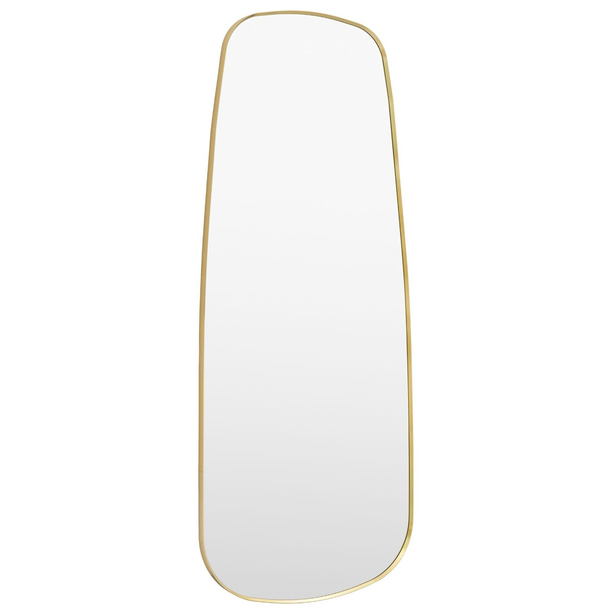 Gallery Direct Holworth Shaped Leaner Gold 700x1700mm