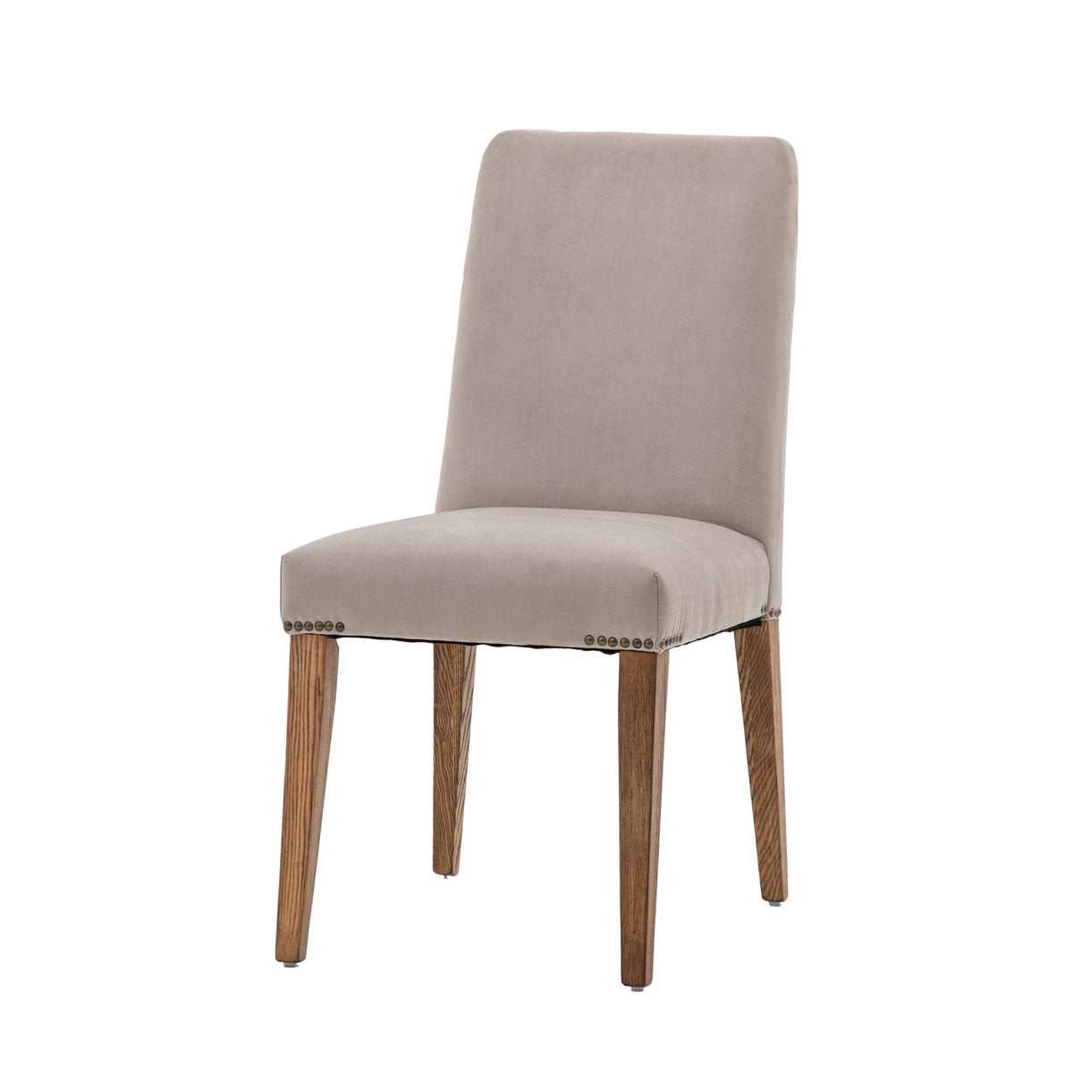 Gallery Direct Highgrove Chair Dove Velvet (2pk)
