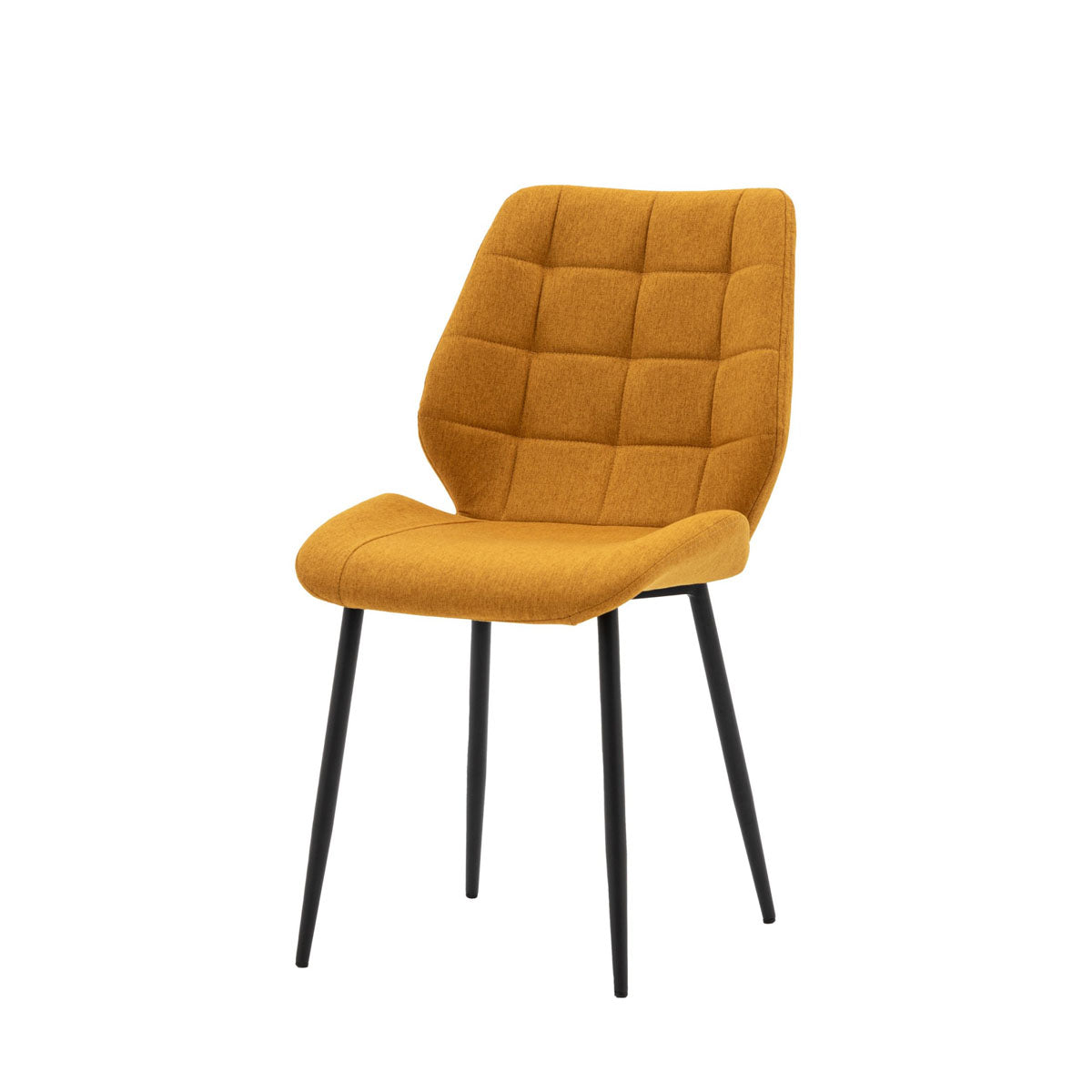 Gallery Direct Manford Dining Chair Saffron (2pk)