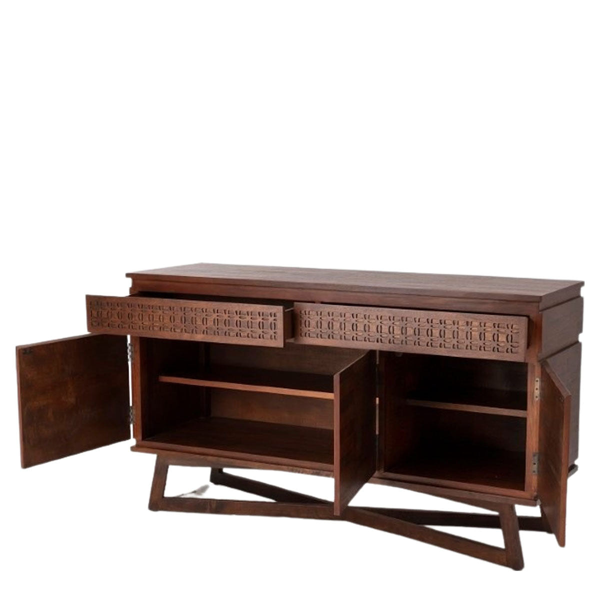 Gallery Direct Boho Retreat 3Dr/2Drwr Sideboard 1400x450x800mm