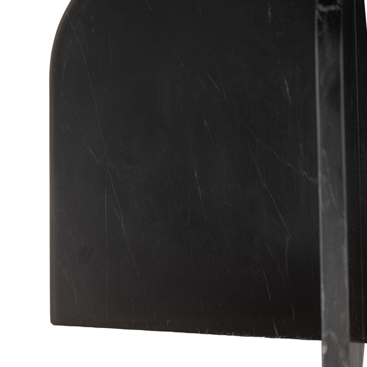 Gallery Direct Amalfi Coffee Table Black 800x800x400mm