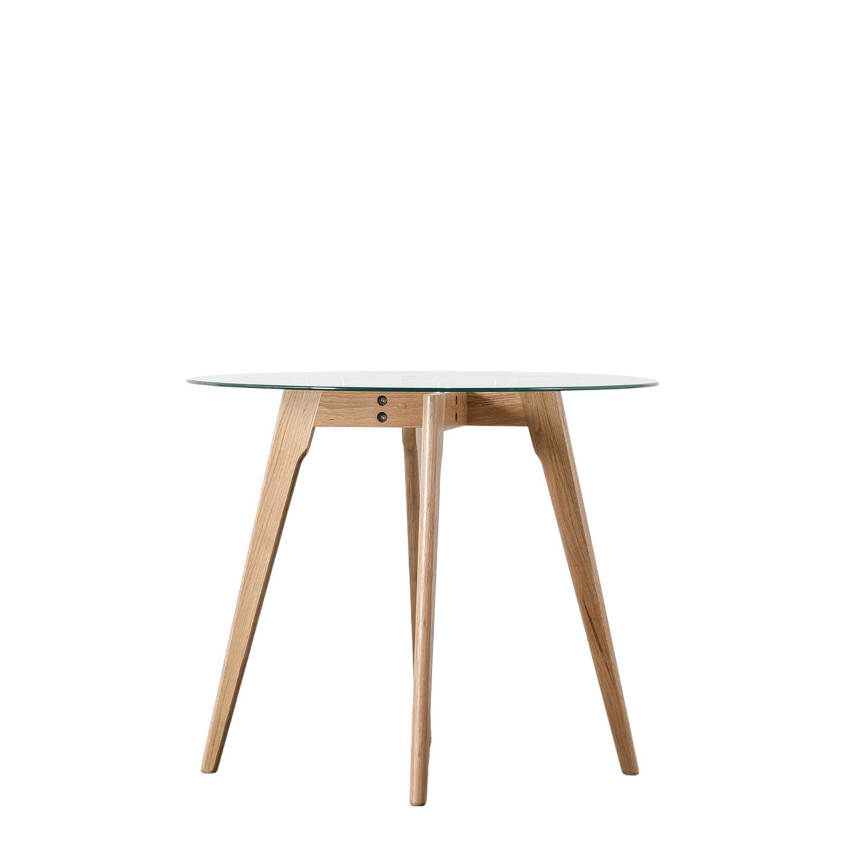 Gallery Direct Blair Round Dining Table Oak 900x900x750mm