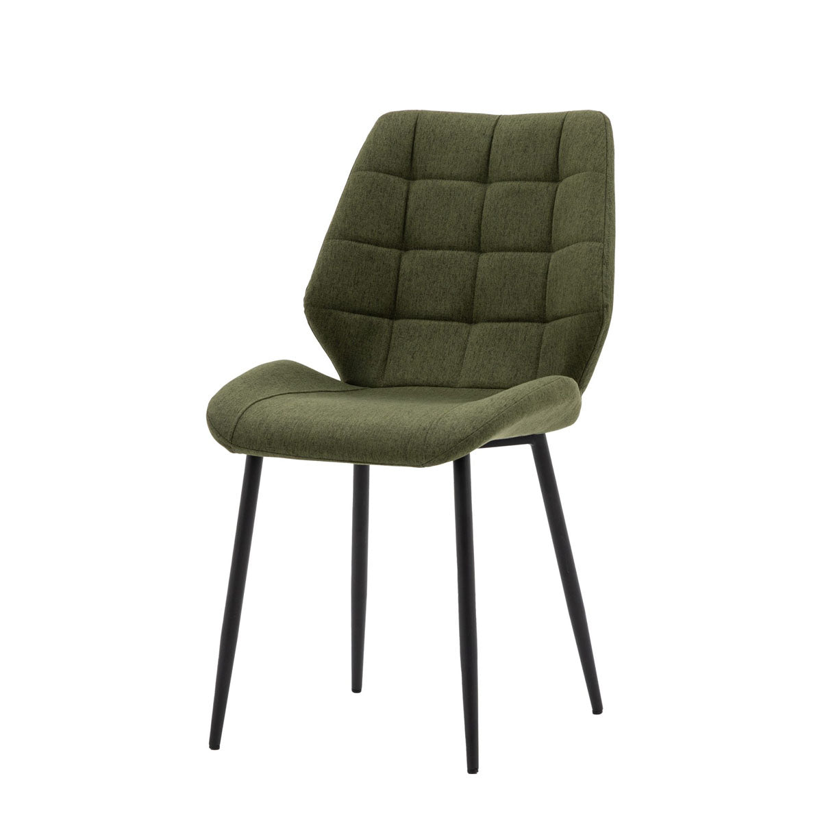Gallery Direct Manford Dining Chair Bottle Green (2pk)