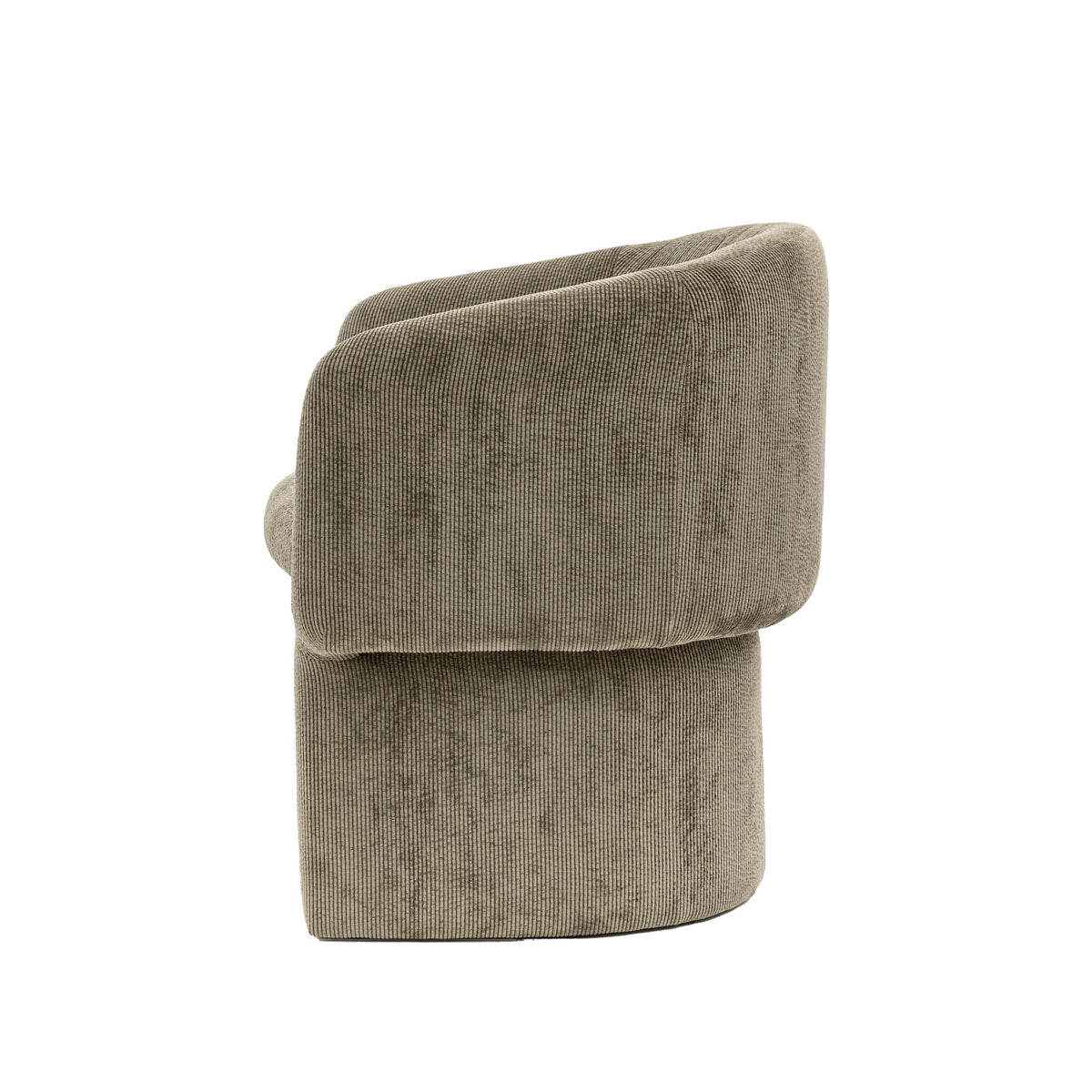 Gallery Direct Holm Dining Chair Shitake 640x620x760mm