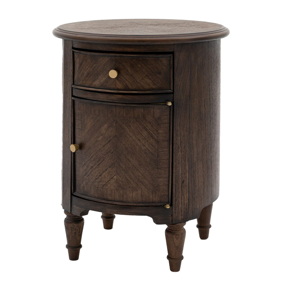 Gallery Direct Madison Drum Side Table 450x450x580mm
