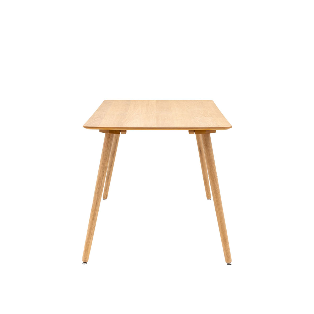 Gallery Direct Hatfield Dining Table Natural 1500x800x750mm