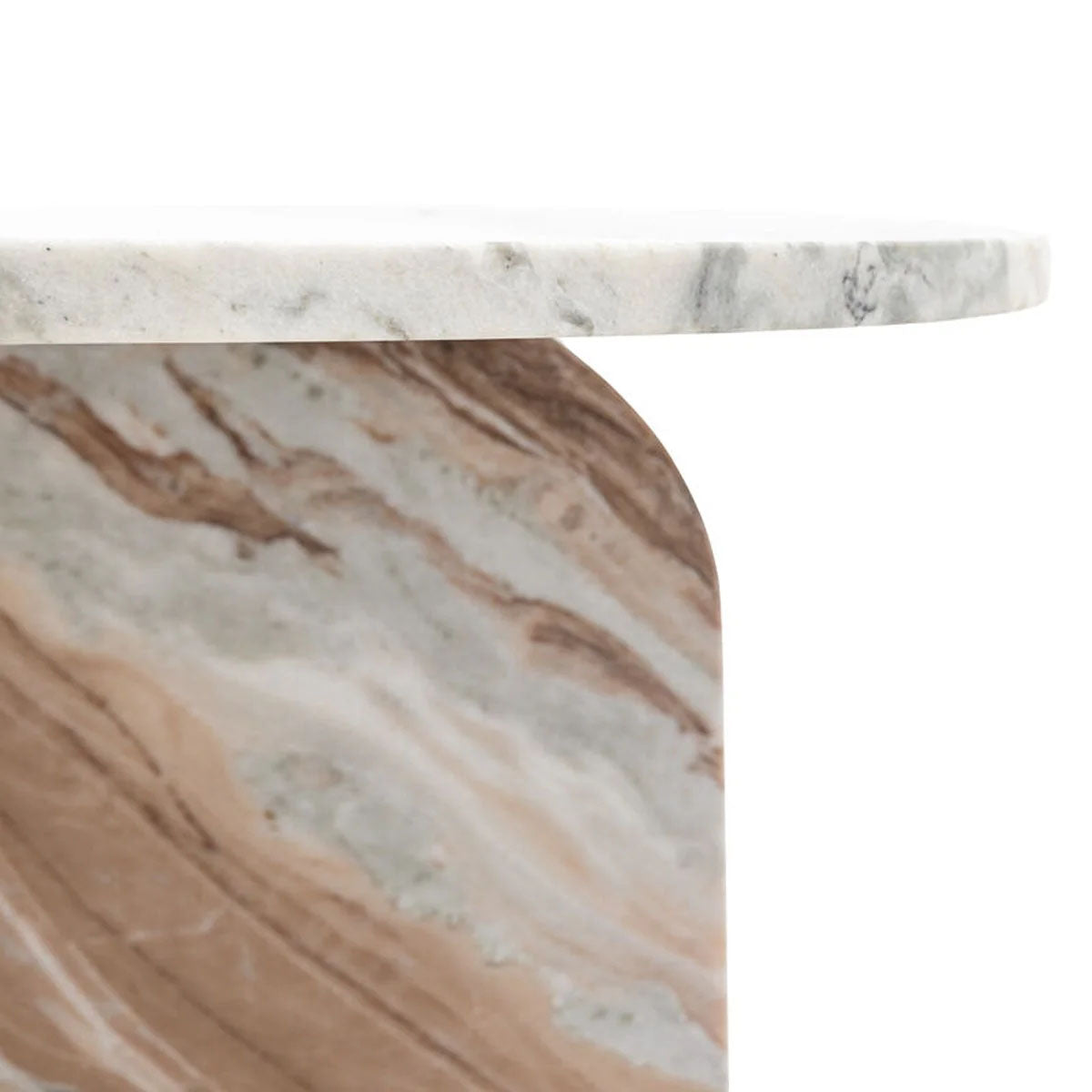 Gallery Direct Amalfi Coffee Table Natural 800x800x400mm