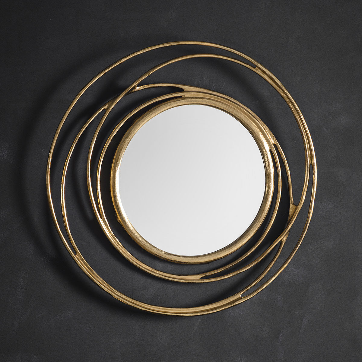 Gallery Direct Allende Mirror Satin Gold 660x80x660mm