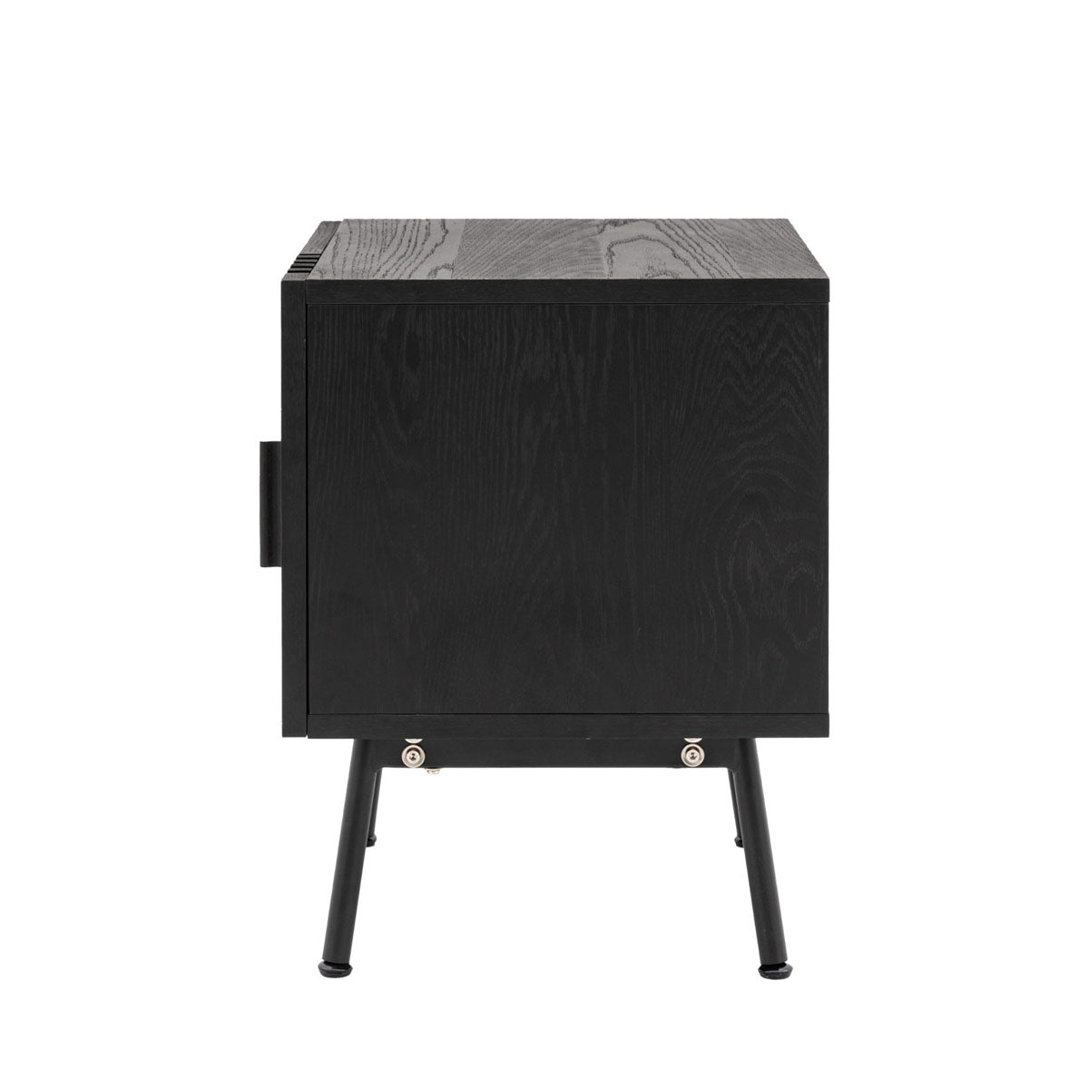 Gallery Direct Holsen Side Table Black 450x420x550mm