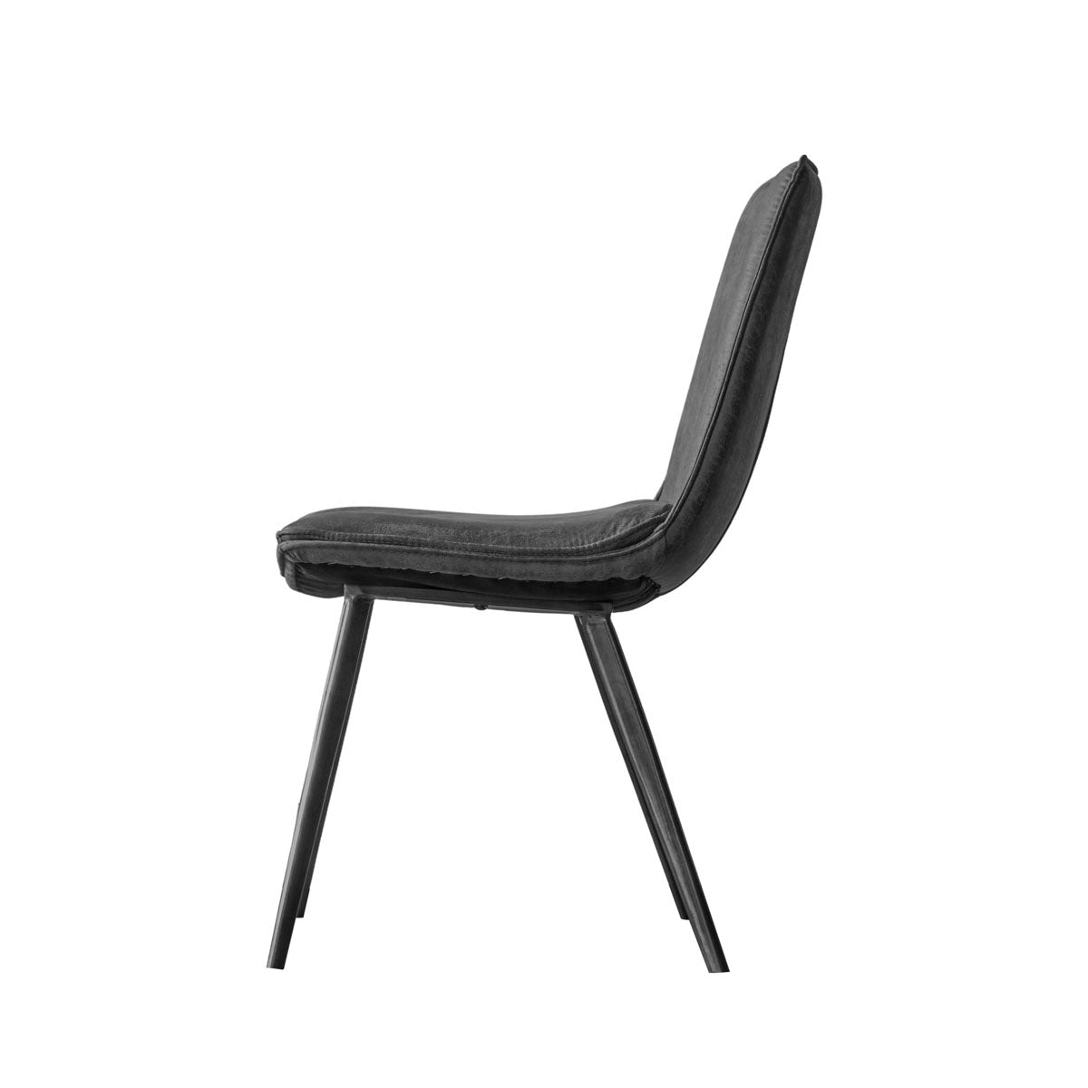 Gallery Direct Hinks Chair Grey (2pk)