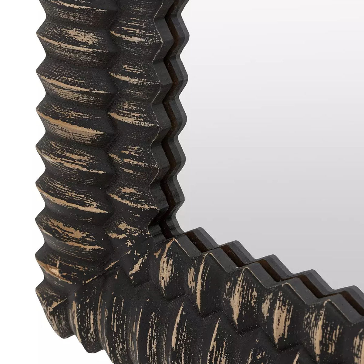 Gallery Direct Pimlico Arch Leaner Black Wash 770x1700mm