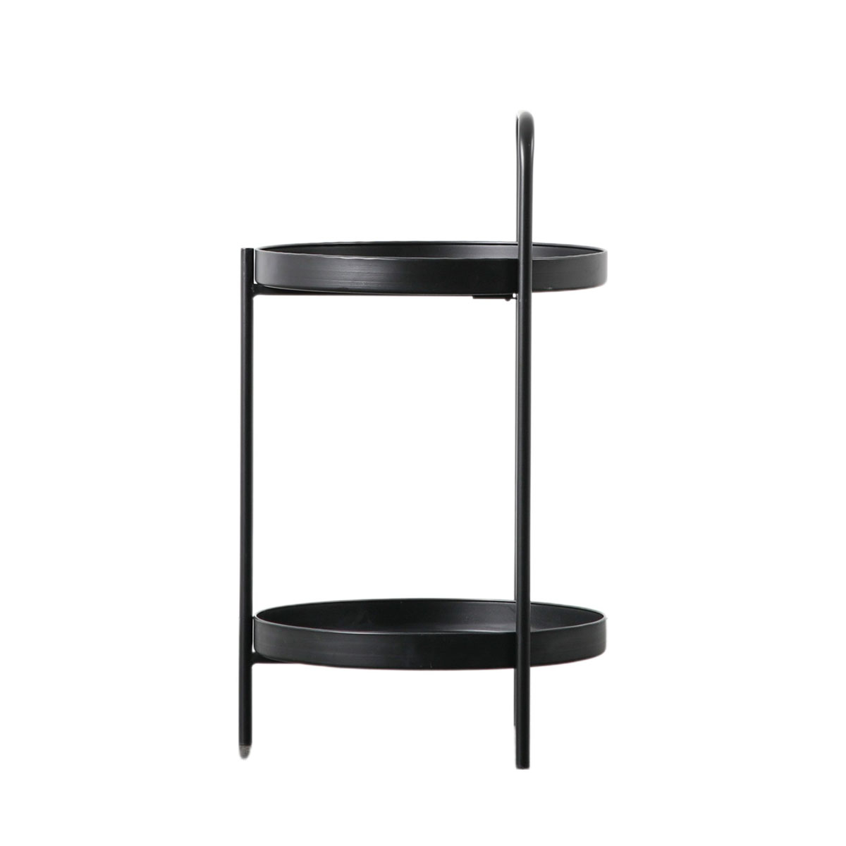 Gallery Direct Sennen Side Table Black 400x400x720mm