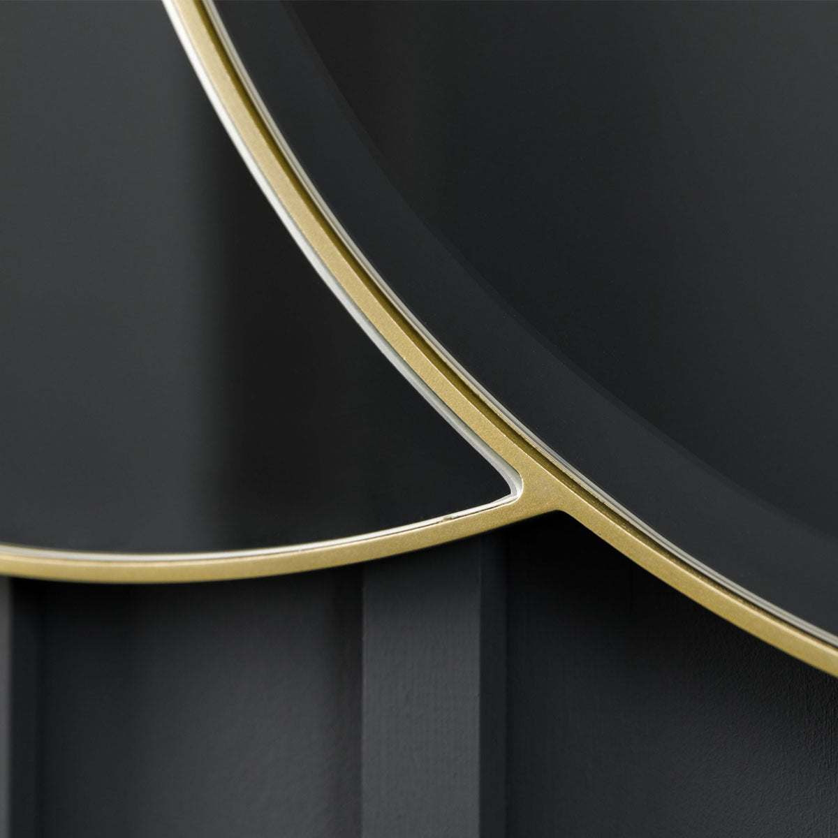 Gallery Direct Ostia Mirror Champagne 1112x15x900mm