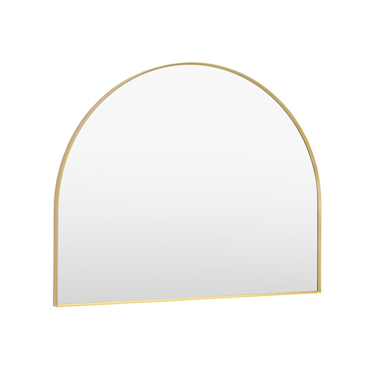 Gallery Direct Holworth Overmantle Mirror Gold 900x1100mm